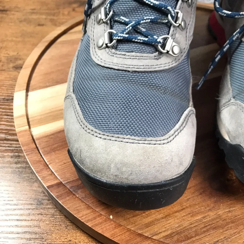 Danner Jag Hiking Boot Mens 8.5 Steel Gray Blue Wing Suede Casual Outdoor Shoes